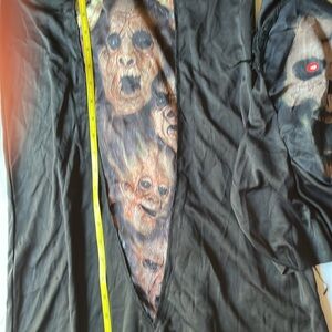 Grim reaper  with two gloves and a detached mask #4 pieces costume